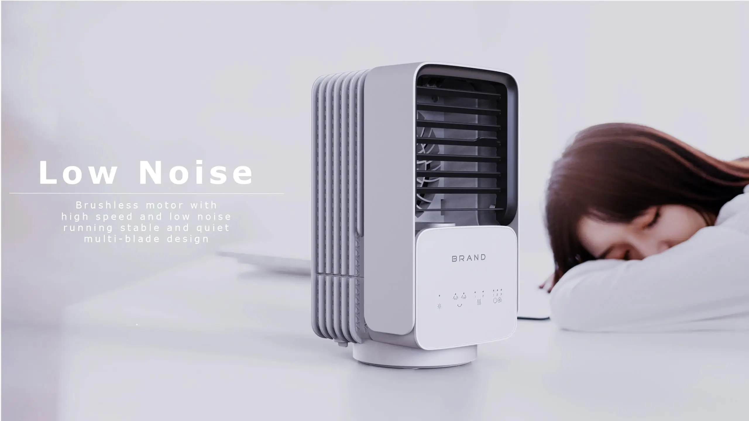 Evaporative Air Cooler, LED, Portable - detail 6