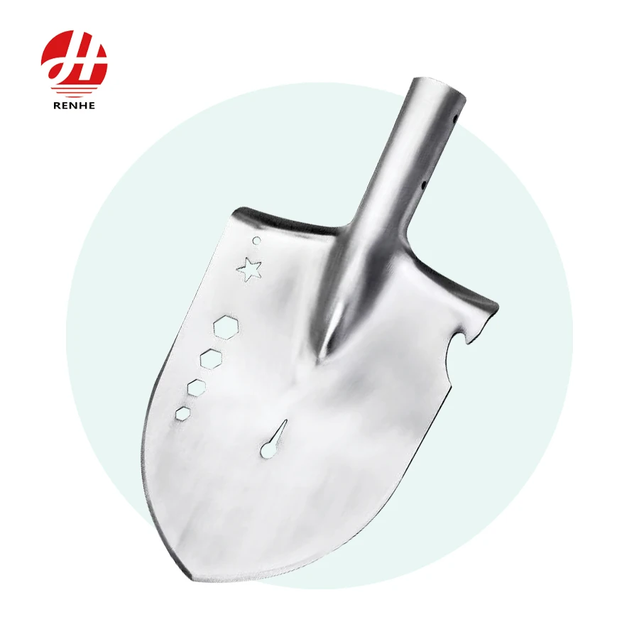 Parhaiten myyty monitoiminen työkalu: valkoinen teräksinen kaivuhaava, maatalous- ja puutarhahaavan pääosa