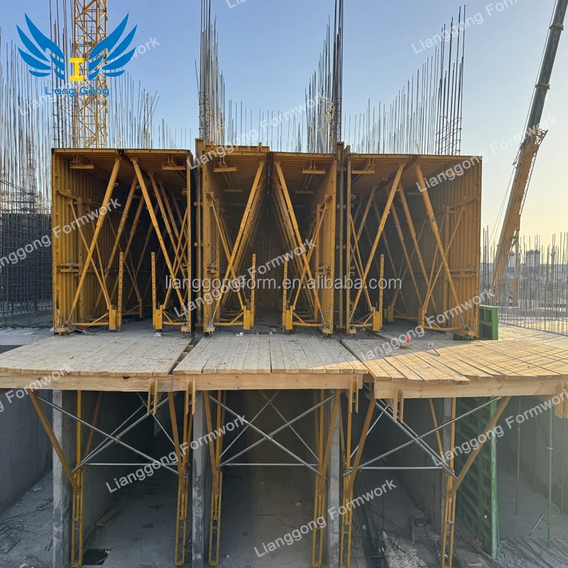 Modular System Competitive Price Steel Tunnel Formwork for Wall Slab Concrete House Construction Formwork Panels