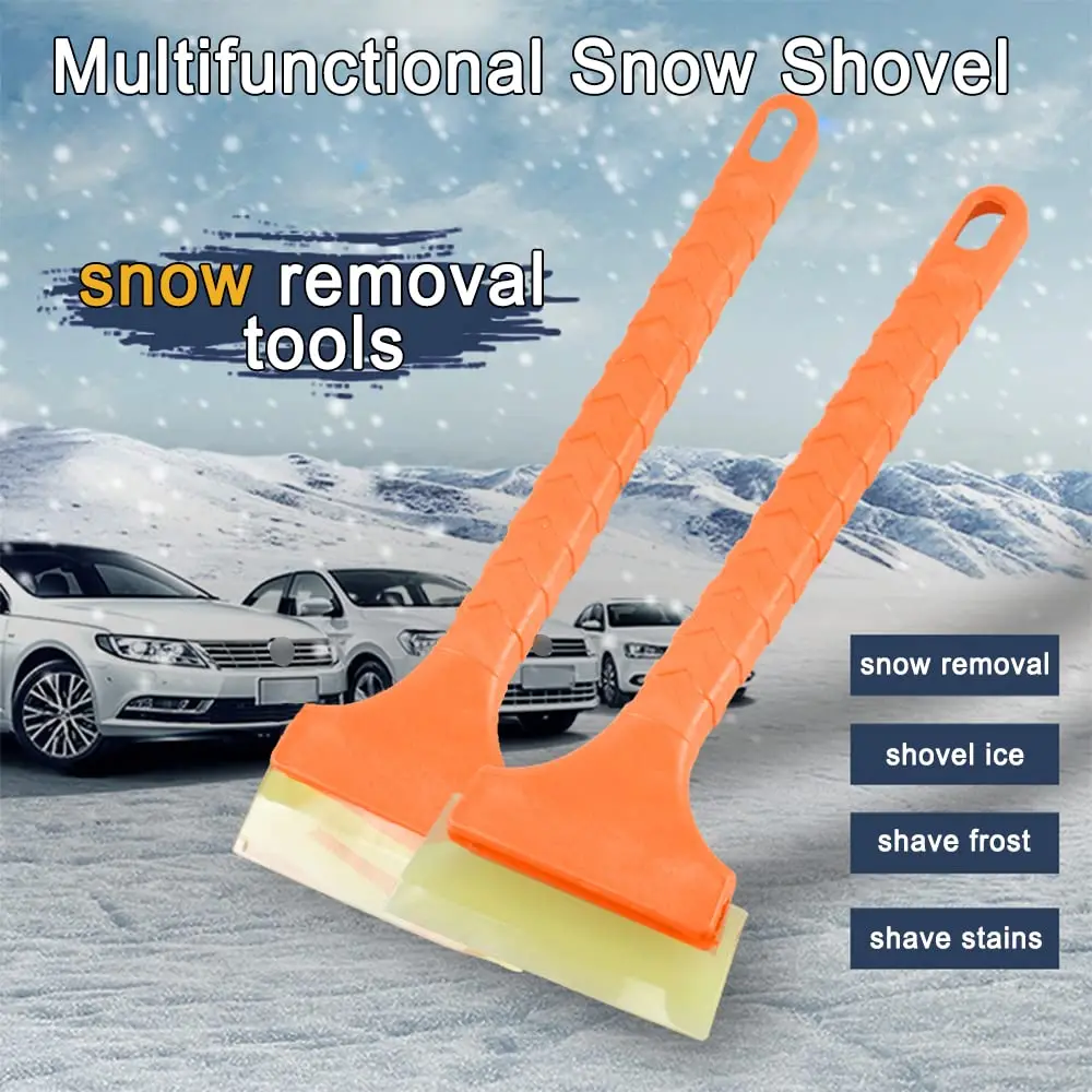 Скребки для льда на лобовое стекло автомобиля снежный толчок поверхности говяжьего сухожилия скребок подходящий автомобилей