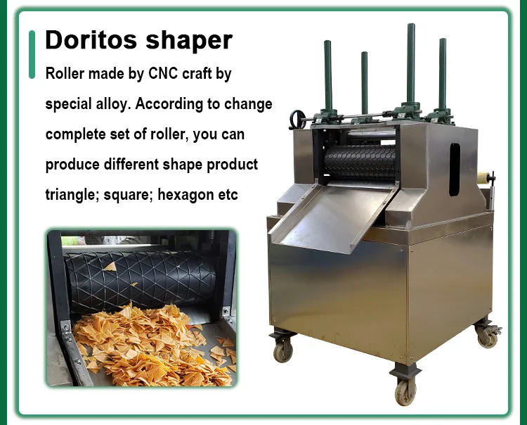 Sunpring Tortilla Chips Production Line For Sale Nachos Chips Extruder