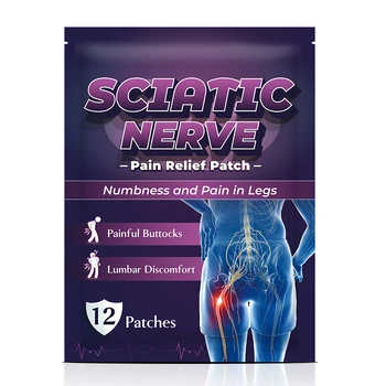Hot Sale Sumifun Sciatic Nerve Pain Relief Patch Treat Hip Neuralgia Ache Muscle Joint Painkiller Plaster Spots OEM ODM