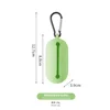 Distributeur de sacs à pop-up en silicone - vert