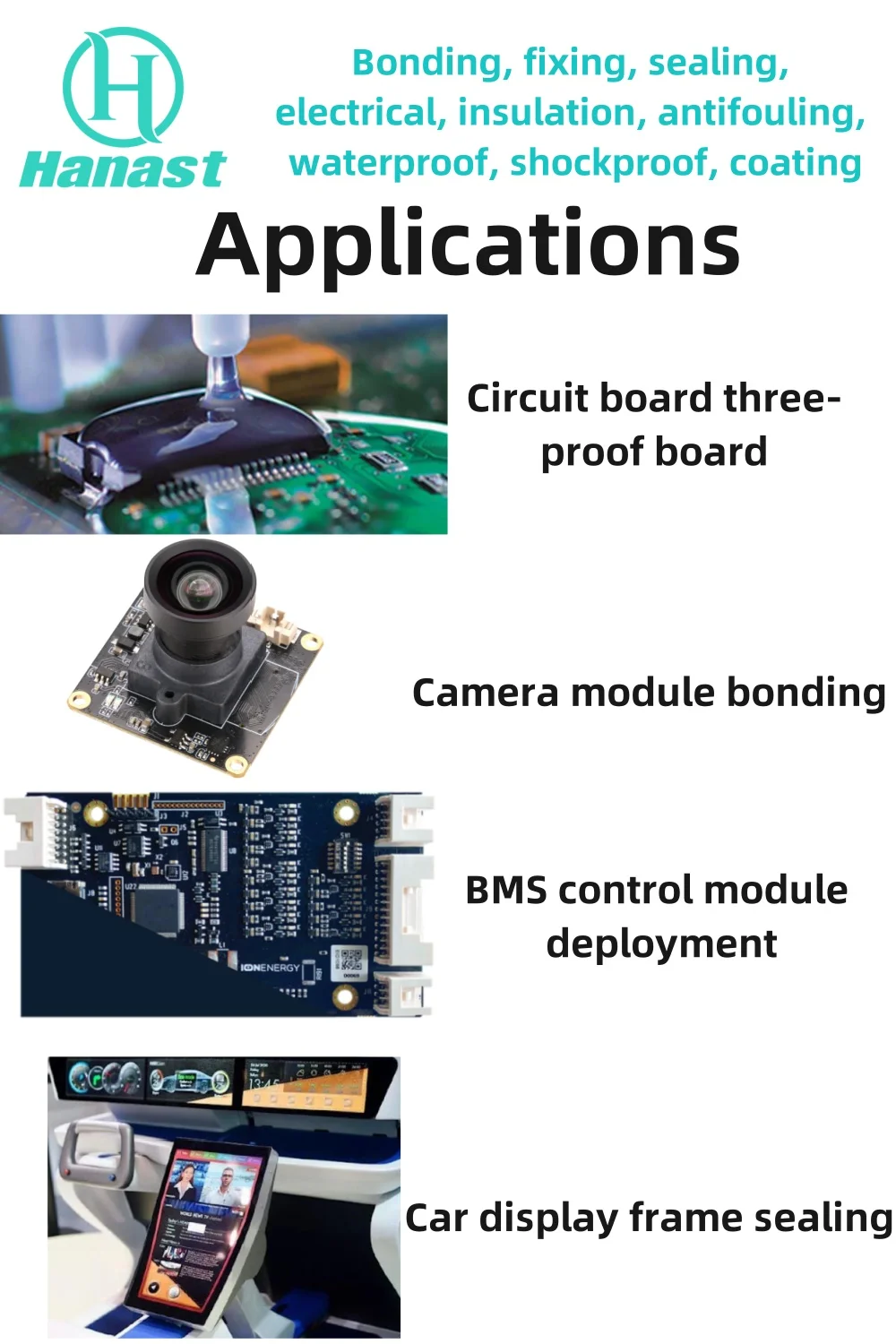 704 Series Electronic Glue Bonding Metal Plastic Glass Tile Sealing