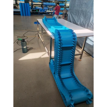 White Blue Food Grade Flat PU Conveyor Belt