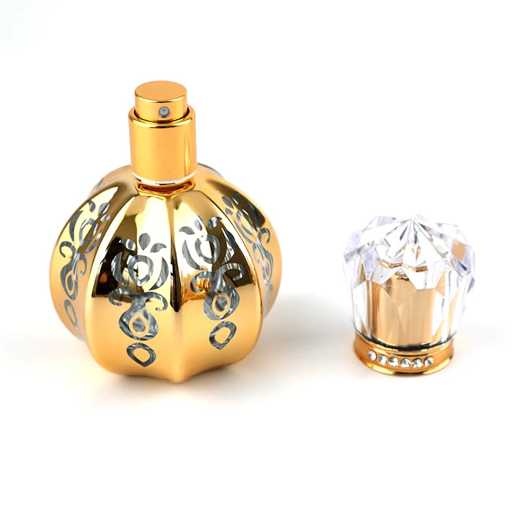 Hot Empty Perfume Bottle Glass 25ml Luxury Perfume Bottle Spray Aluminum Perfume Spray Bottle