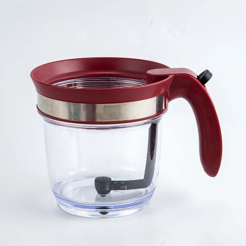 Multifunctional Cups Gravy Strainer Fat Separator Release Cooking Tools Gravy Kitchen Accessories Grease with Measuring