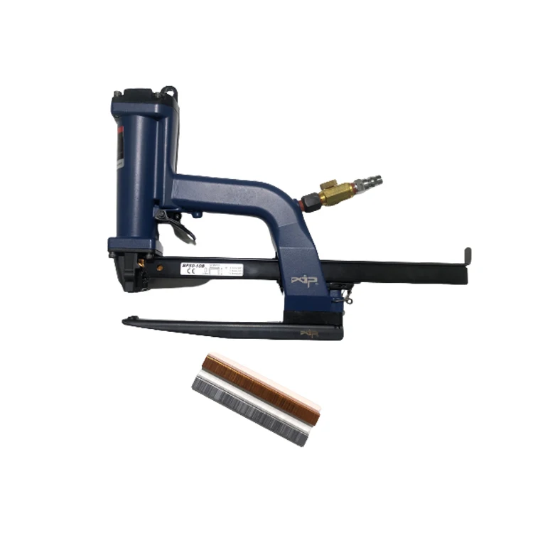 BP50-10B Промышленное Качество воздушная картонная коробка плотный степлер пневматический картонный закрывающий