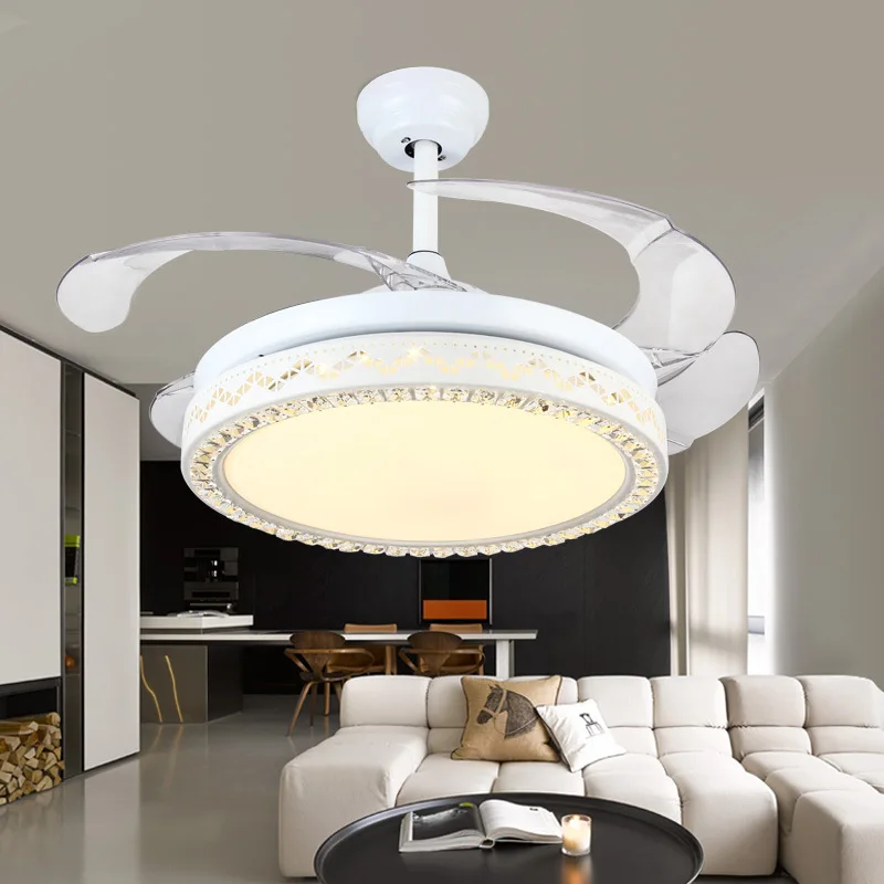 42inch Modern ceiling fan light surface mounted led fan light with remote