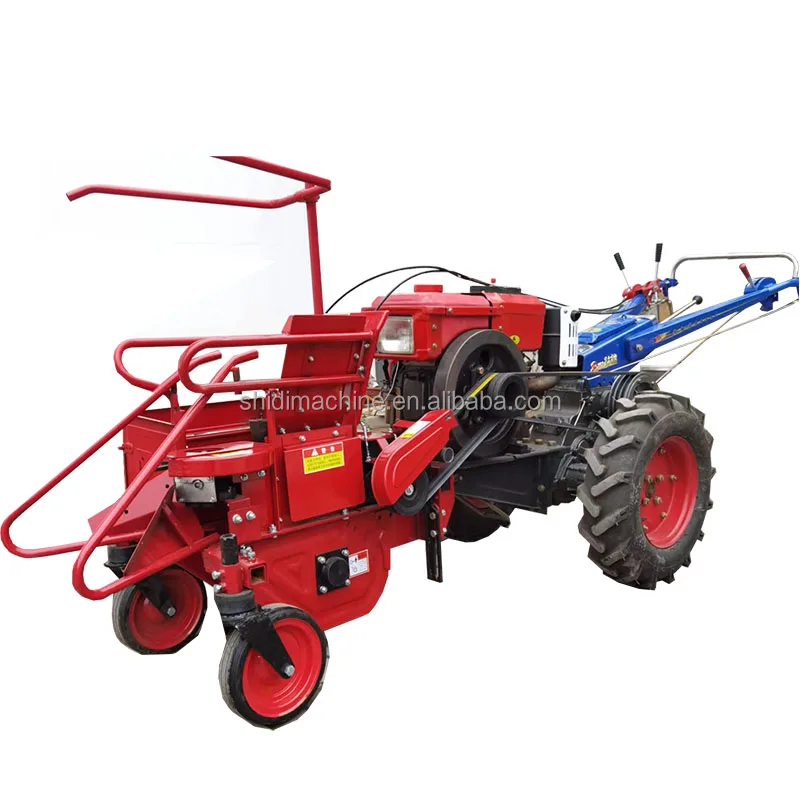 Walking Tractor With Farm Implements Of Seeder,Harvester,Mower,Plough