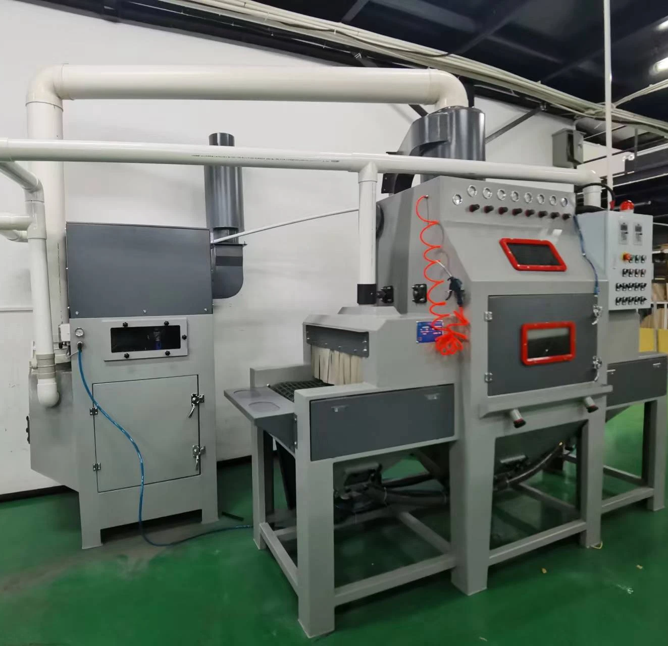 Conveyor Automatic Sand Blasting Machine /sandblaster Buy Disa Shot