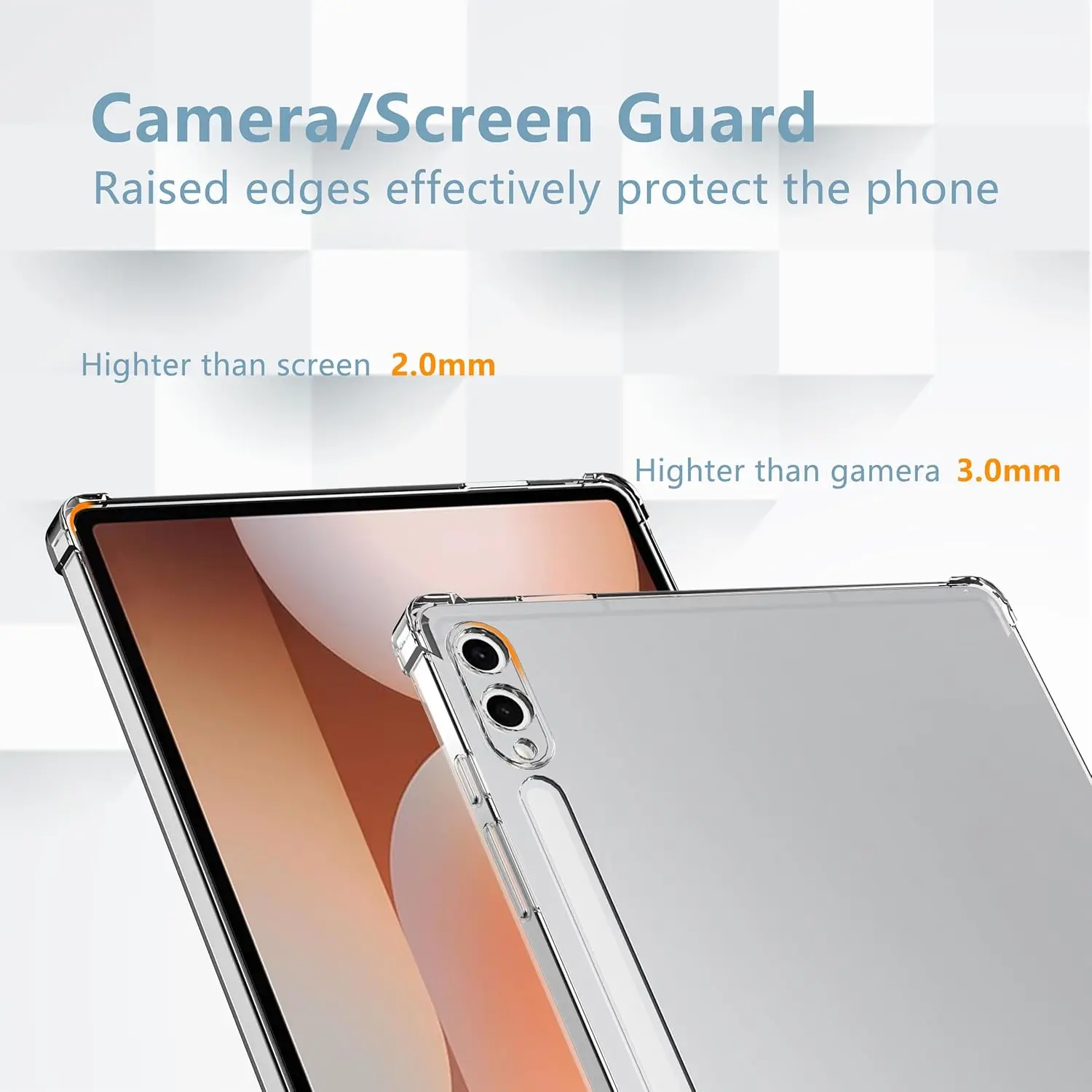 s8 ultra thin transparent flexible shockproof anti scratch covers anti yellow-2