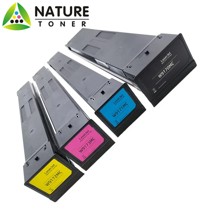 Compatible Color Toner Cartridge W9170MC W9171MC W9172MC W9173MC for HP Color Managed MFP E87740 E87750 E87760 E87770