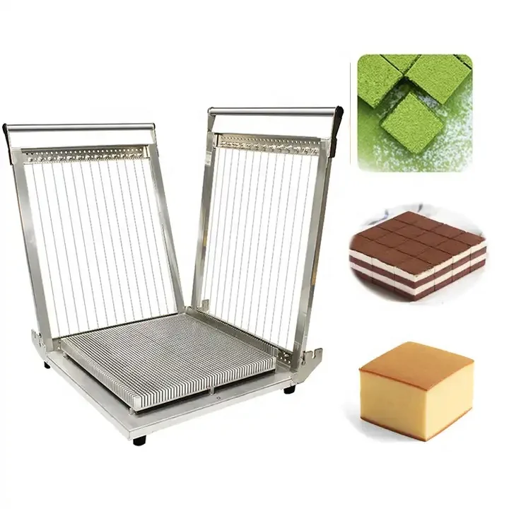 Chocolate Cutting Machine Soft Sweets Square Cheese Cake Wire Cutter - Image 2