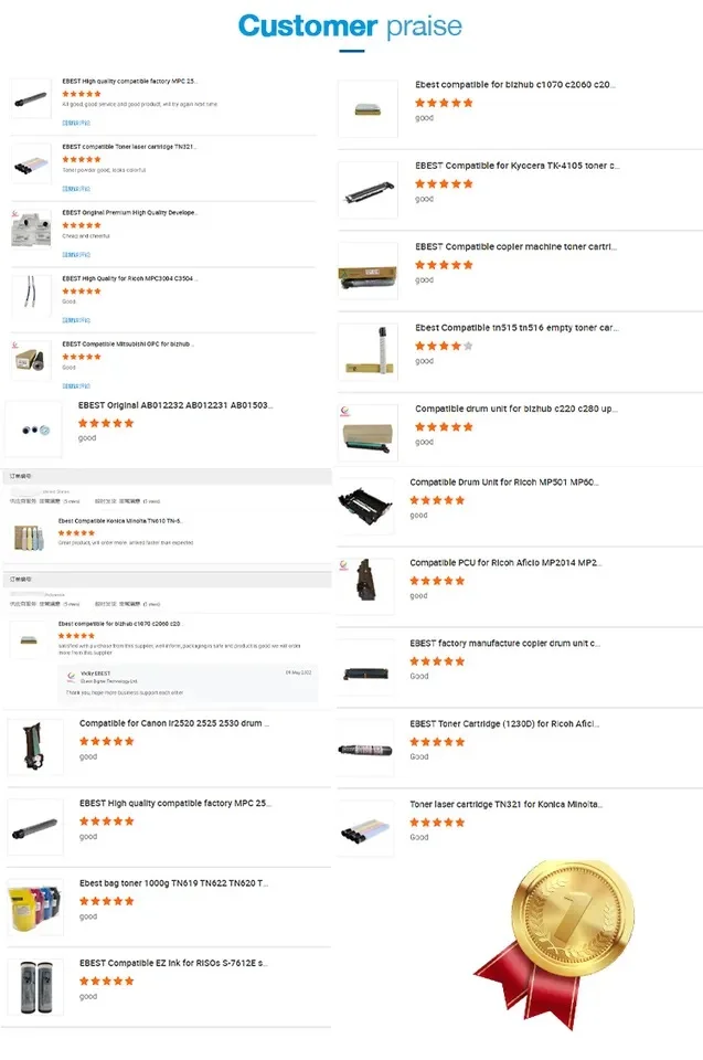 EBEST совместим с Sharp MX23 MX36 MX51 тонер-чип для MX 2310 2610 2640 3110 3115 3140 3610 3640 4140 5140 MX-2610N