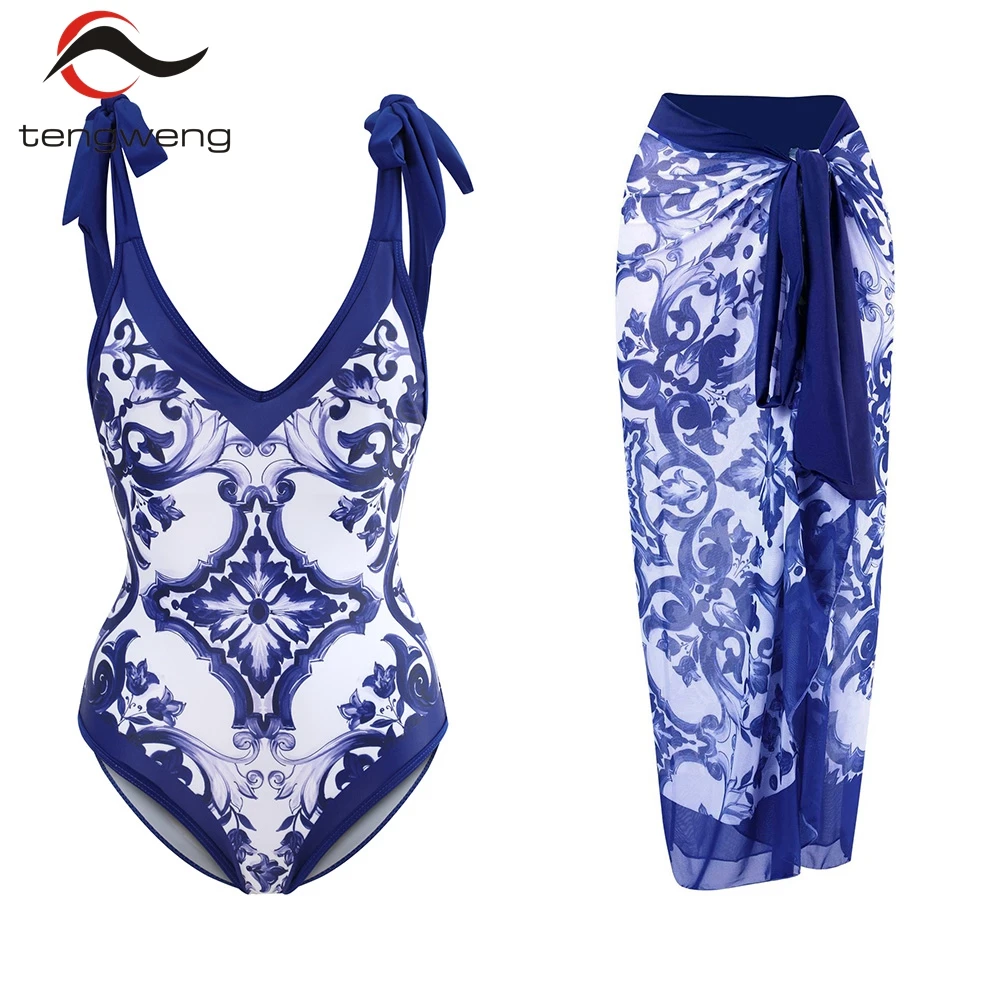 Tw 2023 New Latest Womens Swimsuits Sexy Sarongs Vintage One Piece ...