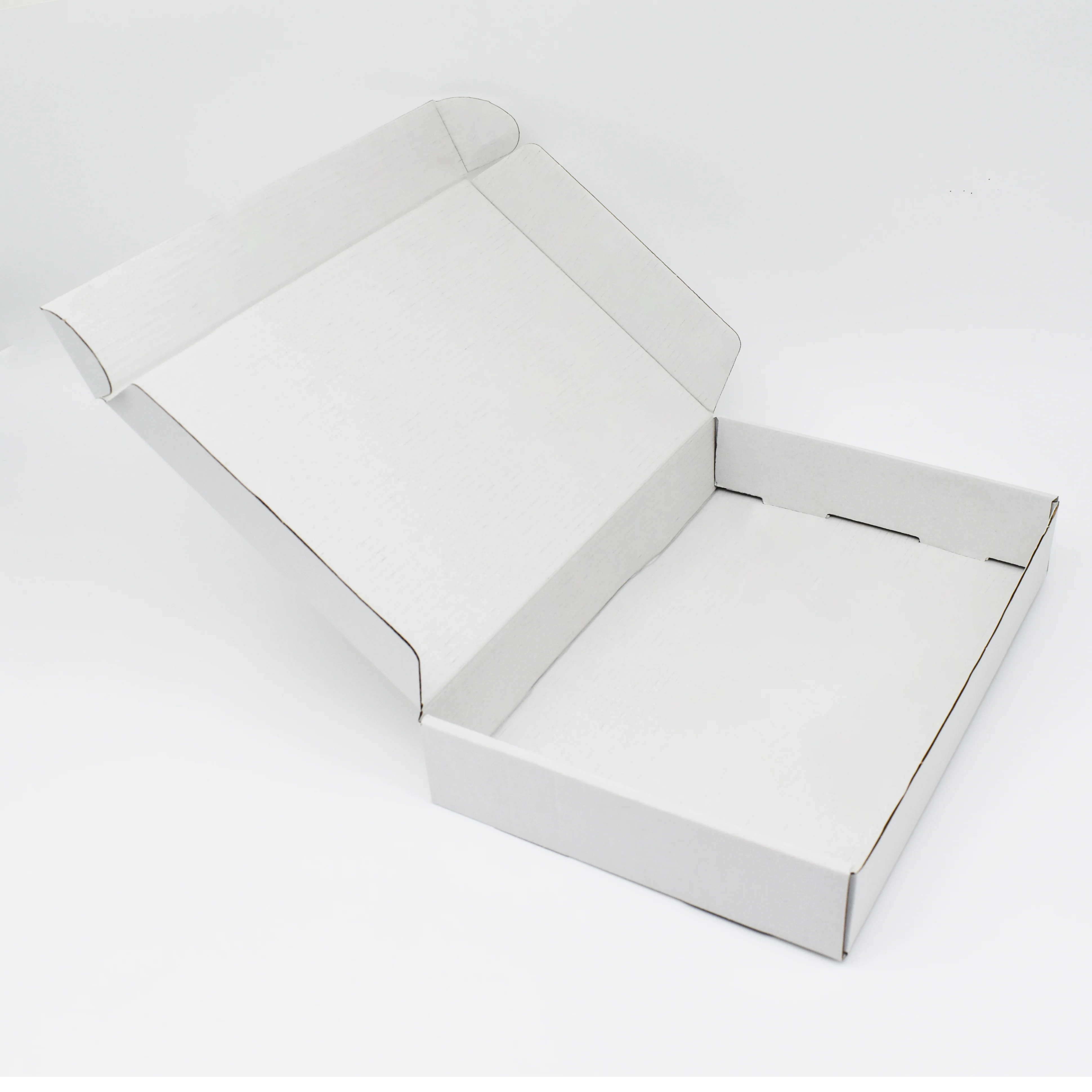 Custom Durable Rigid Corrugated Paper Cardboard Folding Mailers White Shipping Mailer Packaging Boxes for Small Business