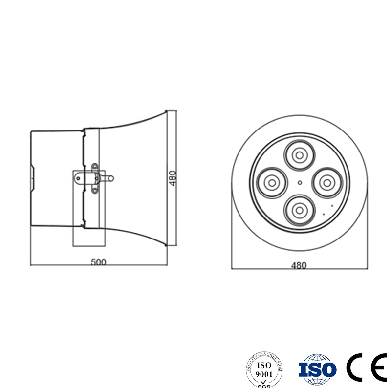 High Performance High Power  air Raid Siren for Speakers
