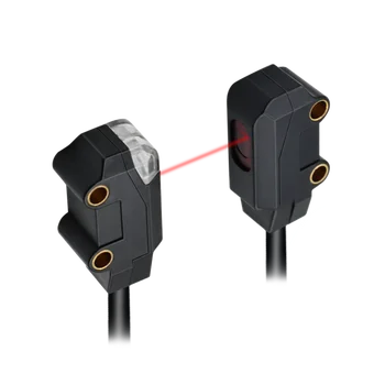 GW1-T10B Small Size Photoelectric Optical Through-Beam Sensor NPN NC Output 0-1m Sensing Distance Transmitter Receiver