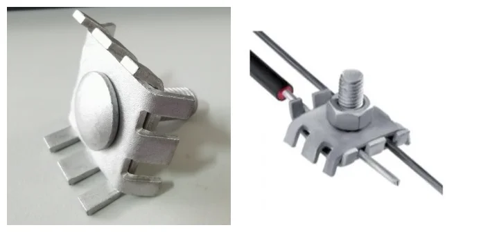 Topyond 2er-Set Elektrozaun-Drahtverbinder – Krok Produktbild-Vorschau 2
