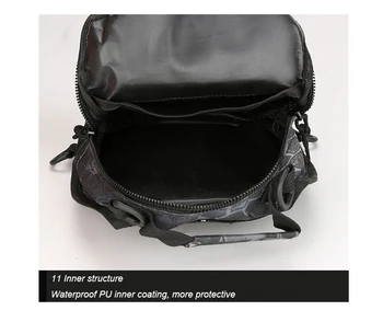 Palumma Sac Banane Dissimulé Tactique – Bandoulière Molle, Cache-Arme, Téléphone, Outdoor Camping Randonnée