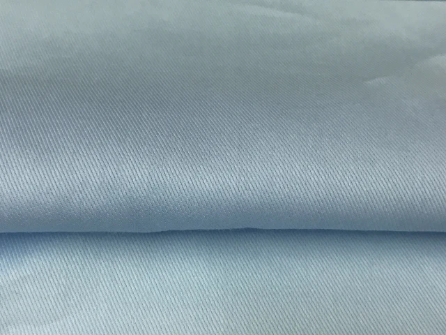 Высококачественная Заводская поставка, хлопковая вискозная саржевая окрашенная ткань для спецодежды, рубашки поло