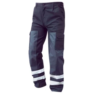 OEM Heavy Duty Reflective Work Wear Pants With Multiple Pockets High Vis Work Pants for Men