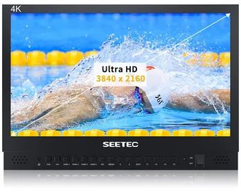 SEETEC 4K156-9HSD 15.6INCH  3G HD SD SDI Inputs Full hd Screen Multi Camera Studio Use 4k Broadcast Monitor