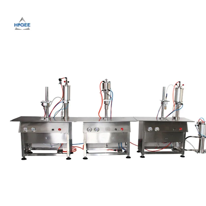 Автоматическая машина для розлива аэрозоля, машина для производства аэрозольных банок