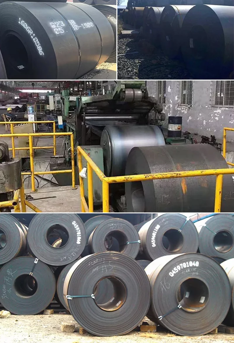 6mm Hot Rolled Mild Carbon Steel Coil Q195 Q215 Q235 Q255 Q275 Q355