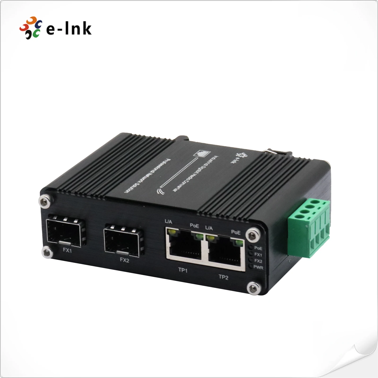Industrial 4-Port 10/100Base-TX + 1-Port 100BASE-FX Ethernet Switch