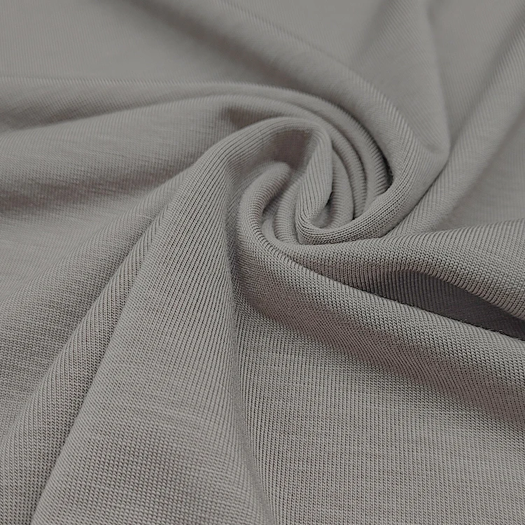 Good Price Single Jersey Knit Fabrics Lyocell Material, 95 Lyocell 5 Spandex Slid Lyocell Jersey Fabric/ supplier
