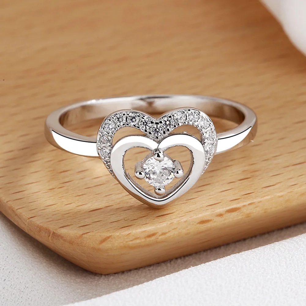 NUBIAN 3D LOVE SILVER RING ハートリング NUBIAN 3D LOVE SILVER RING ハートリング - メルカリ