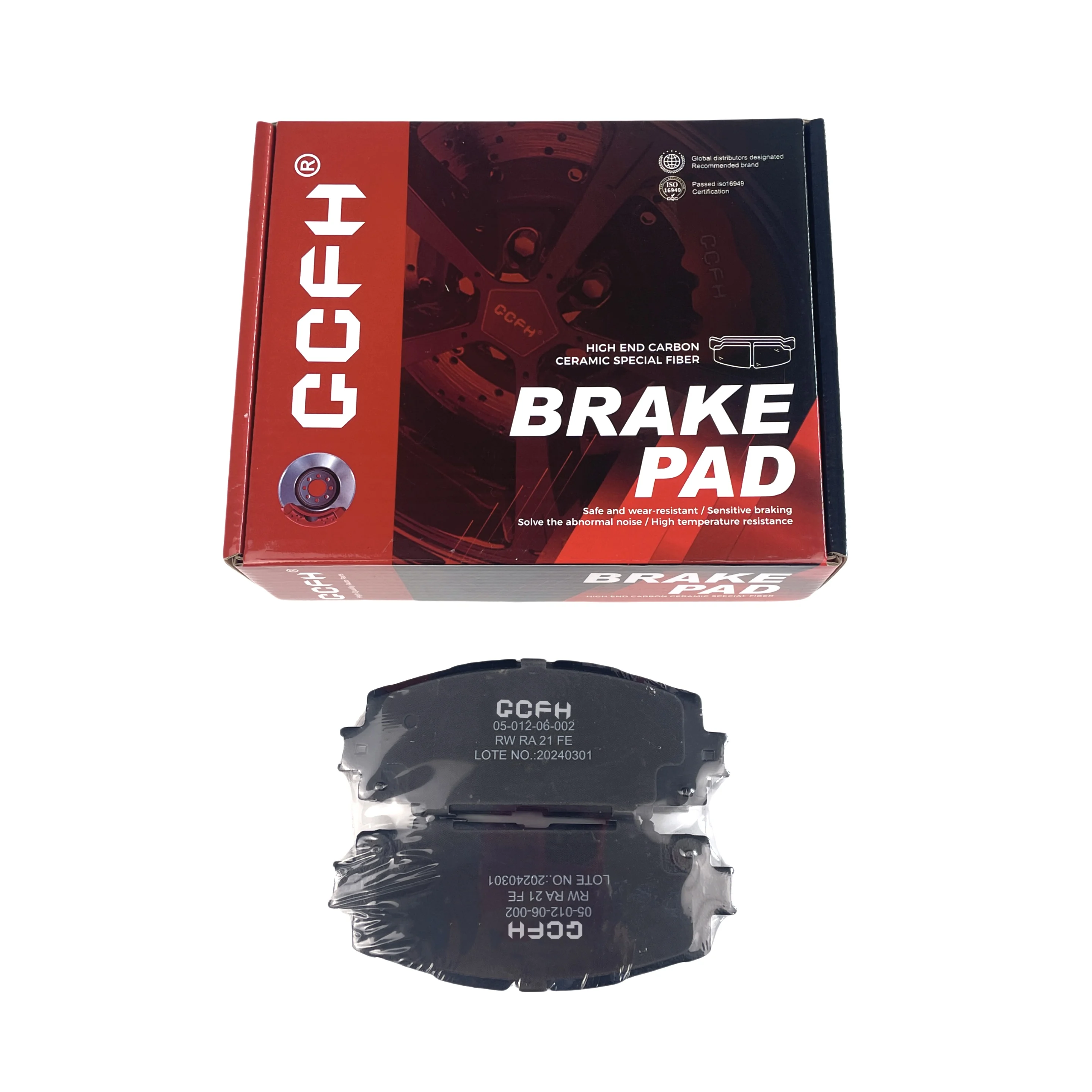 Original Quality No Noise No Dust Brake Pads