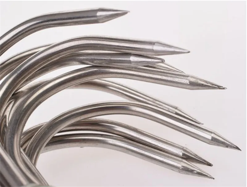 Stainless Steel 304 Big S Hook Hanging Meat Swivel S Hook Metal Heavy Meat Hook