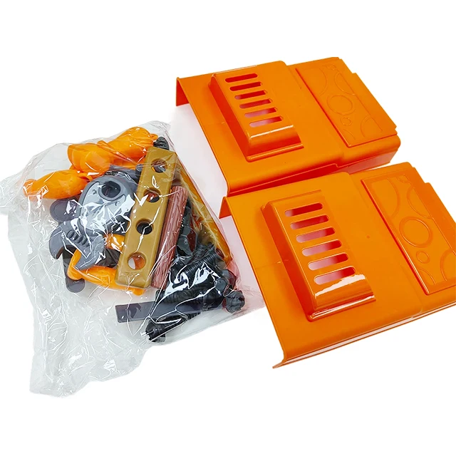 53pcs Construction Engineer Workshop Tools Set Toys for Kids