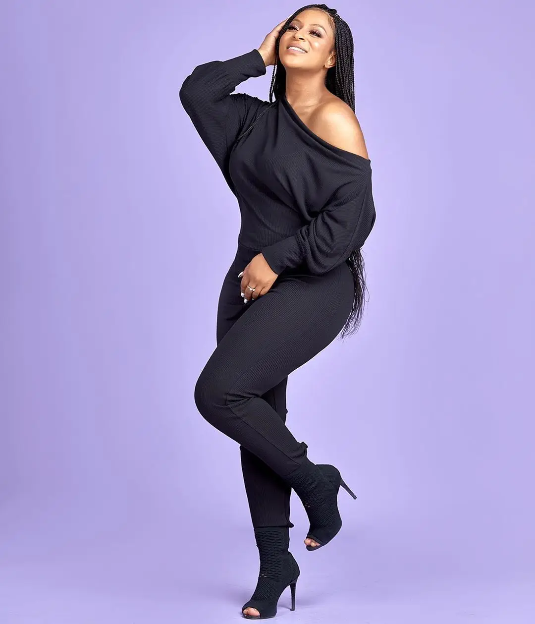 2022 Fall and Winter Loose Slevee Long Pants Sexy Rompers Lantern sleeve Bodysuit Jumpsuit