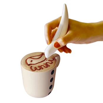 Electric Latte Art Pen for Coffee Cake Spice Pen Cake Decoration