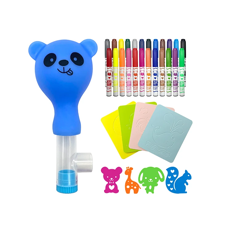 factory eco-friendly Custom Paint airbrush pen Kid Changing Color ...