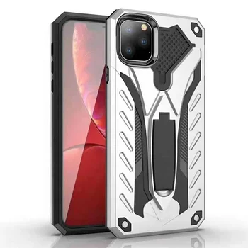 Amazon hot sale customized armor kickstand tpu pc mobile phone case for iPhone 11 cover for iphone 11 x 8 7 6 5