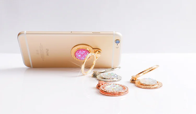 Аксессуары для телефона, подставка для телефона, универсальный держатель для телефона с бриллиантами, металлическое кольцо, держатель для телефона