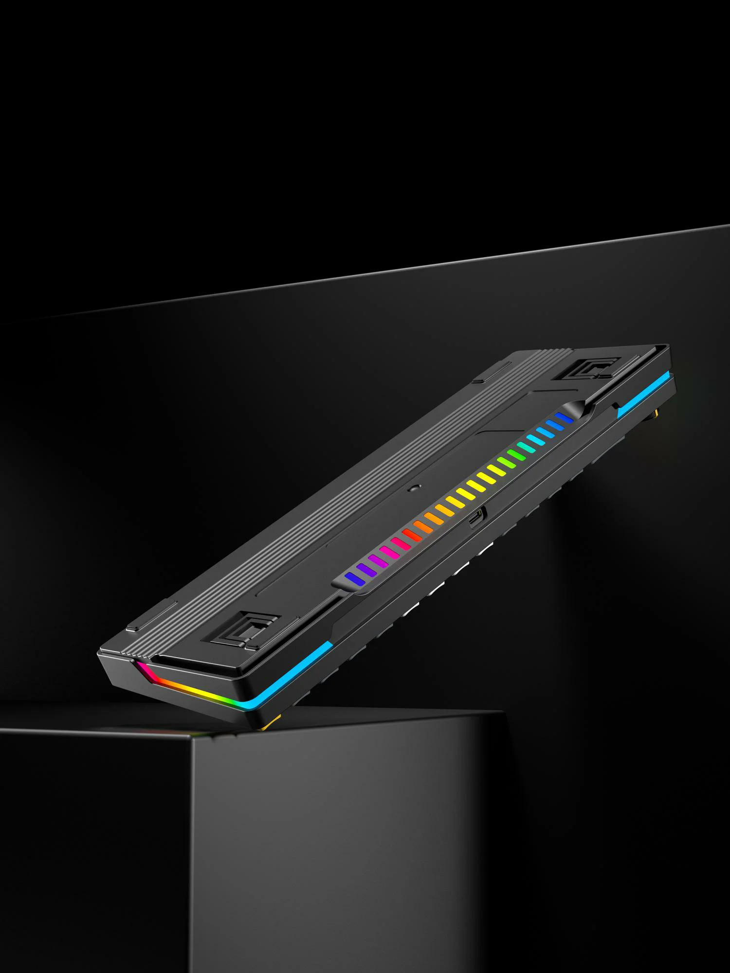 68 Keys 2.4g Wireless Hot Swap Computer Gaming Mechanical Keyboard With