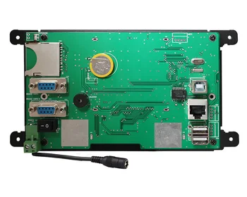 7" Industrial Embedded All-in-one Open Frame Panel PC WinCE 6.0 Linux with Lan Port RJ45, RS232 W759 detail image