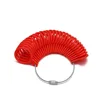 Red measuring ring