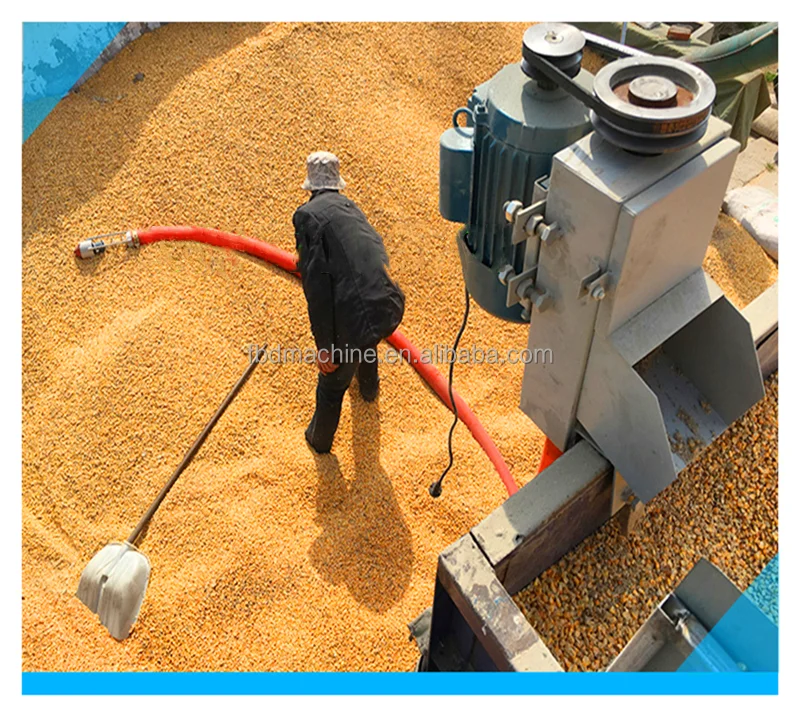 Flexible Pipe Auger Screw Conveyor Feeder Corn Wheat Grain Suction ...