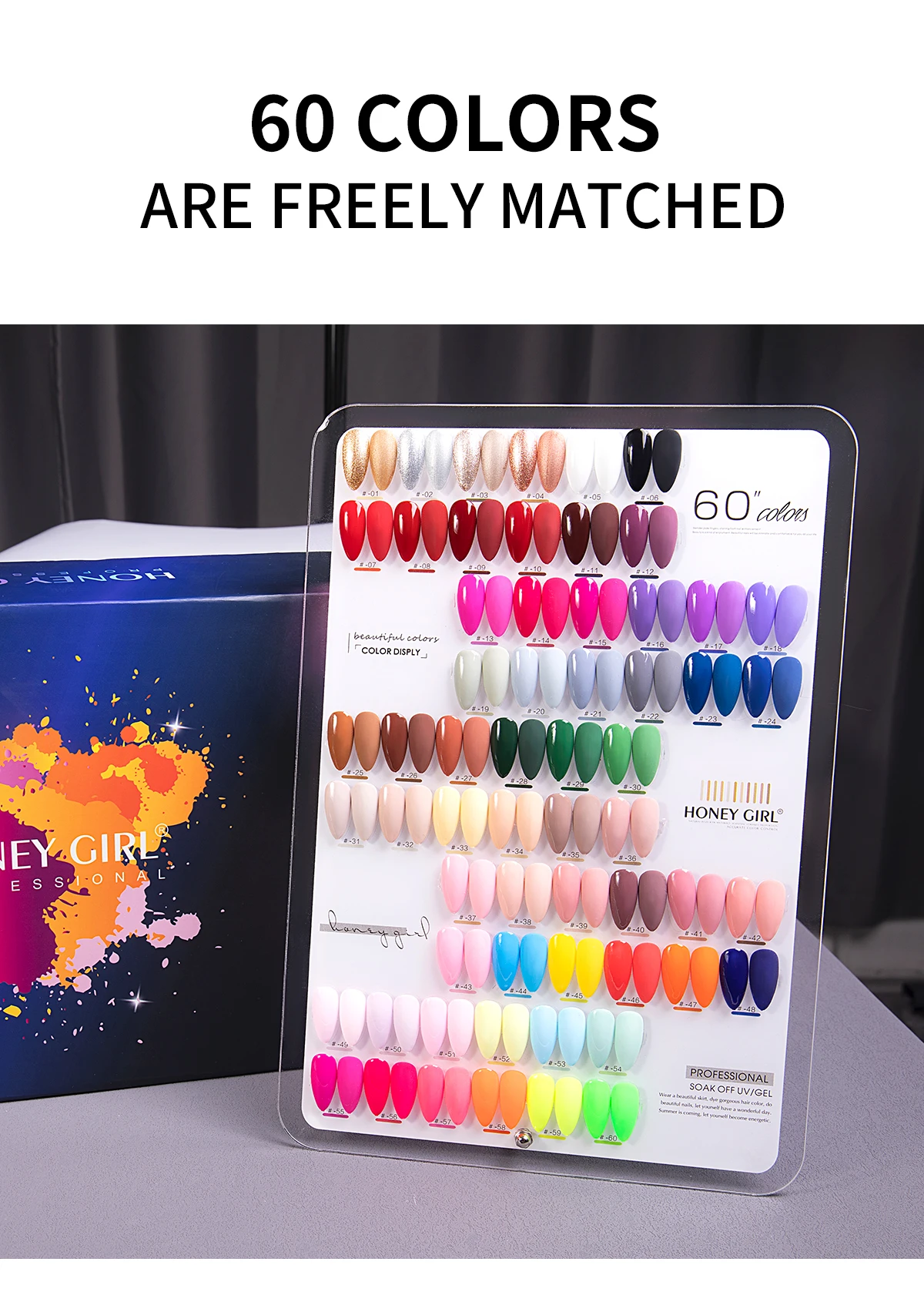 OEM Private Label  60+3 Colors 15ml Vegan Gel Nail Polish Kit Uv Led Gel Polish Wholesale Gel Nail Polish Set details