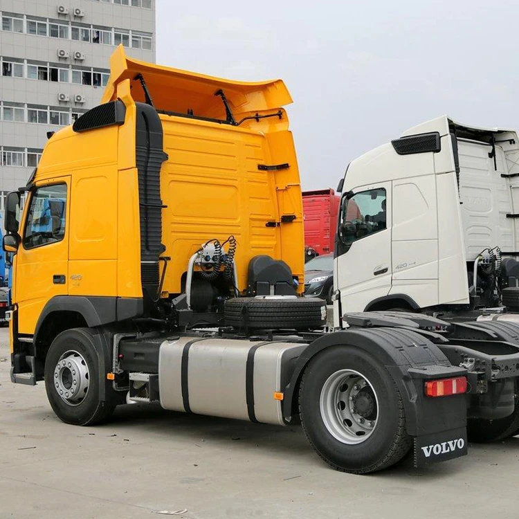 Used FM VOLV O 420 440HP 460HP 6x4 Truck Tractor Heavy Duty Cargo Trailer