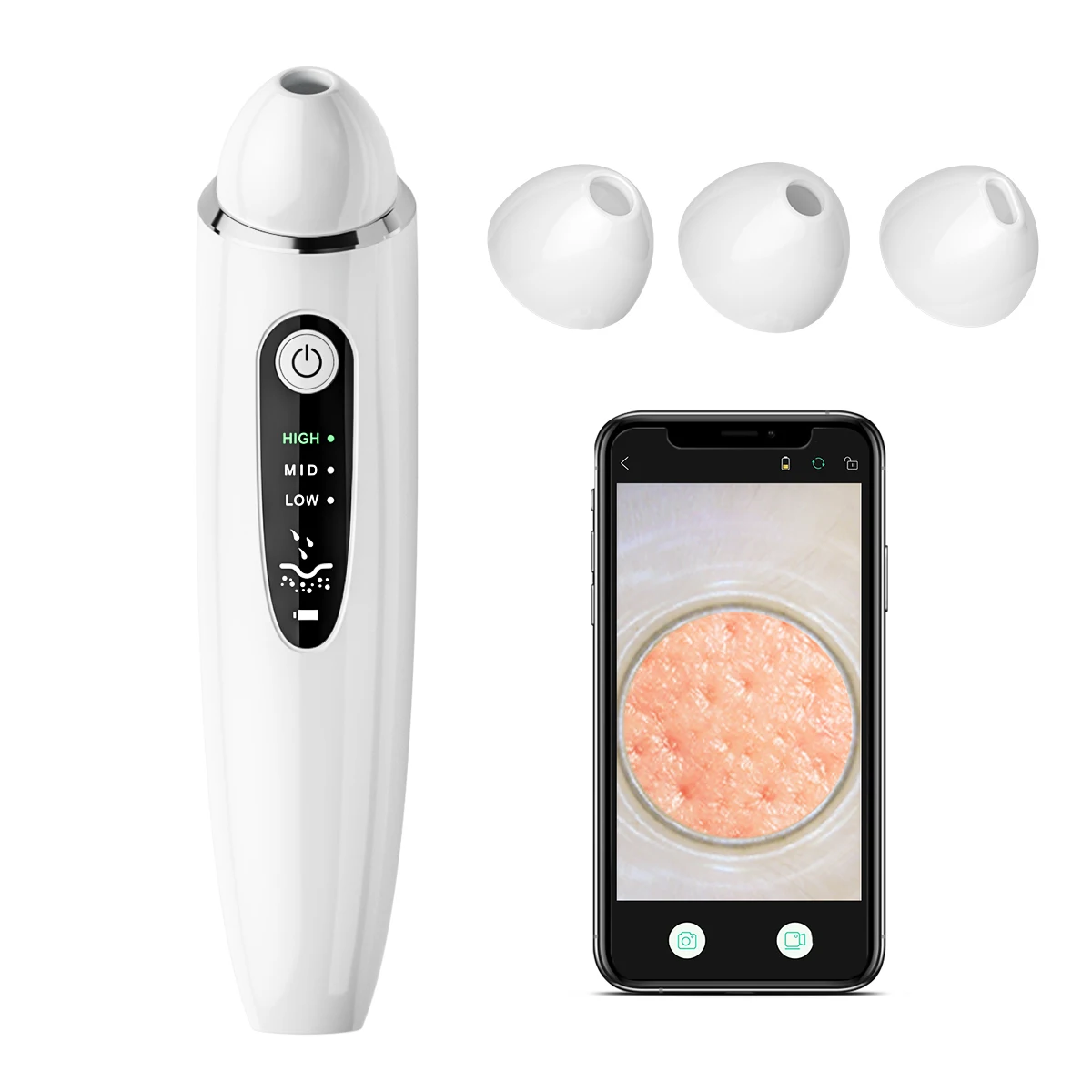 Inskam H500 20x Hd Blackhead Pore Vacuum Cleaner Wifi Use For Phone - Buy  Pore Cleaner, vacuum Cleaner, blackhead Pore Vacuum Cleaner Product on  Alibaba.com