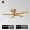 42inch- natural wood color