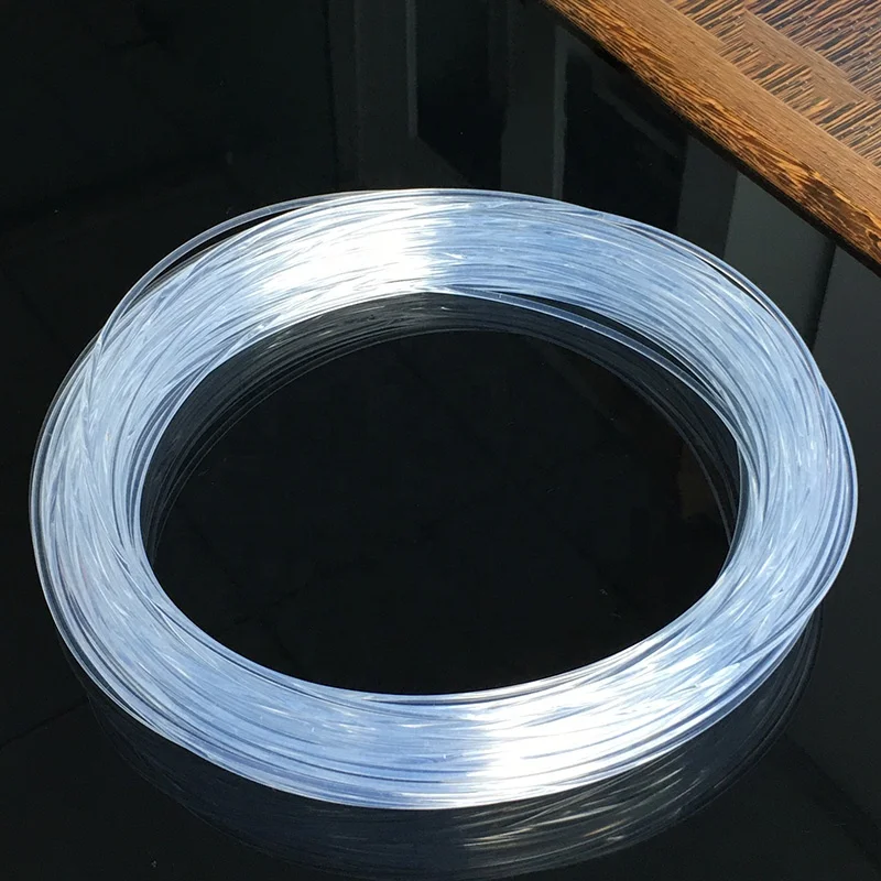 2 мм суперъяркая боковая светящаяся оптоволоконная Автомобильная атмосферная лампа световая направляющая полоса